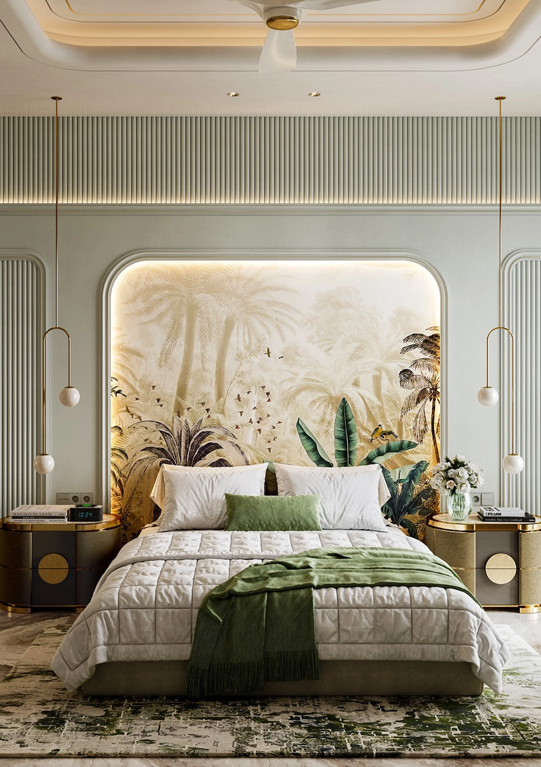 Home interior rendering